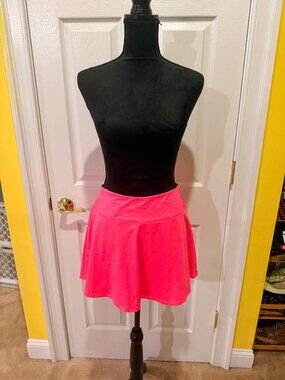 Pinspark Active/Tennis Skirt (Pink) - L